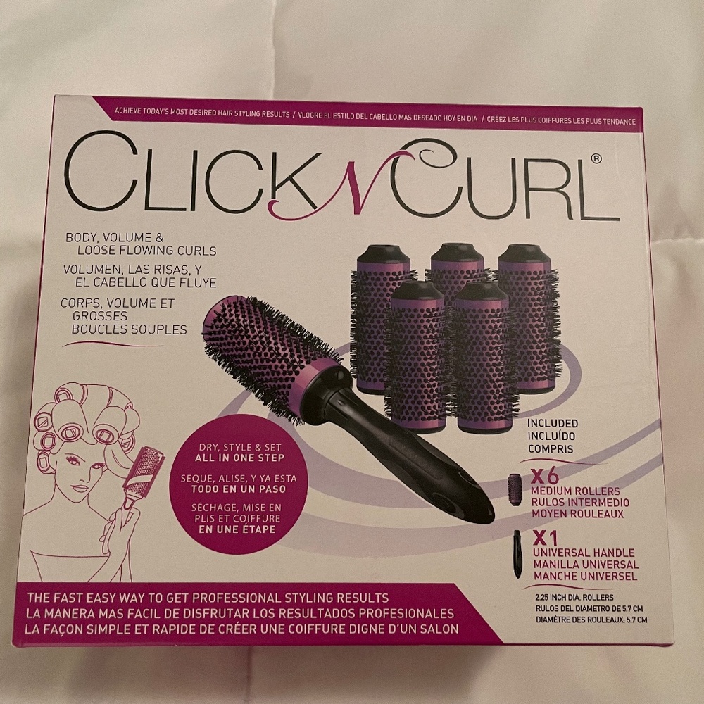 Click n Curl Volume Styling Set - New in Box